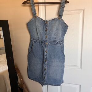 Billabong Blue Denim Mini Dress